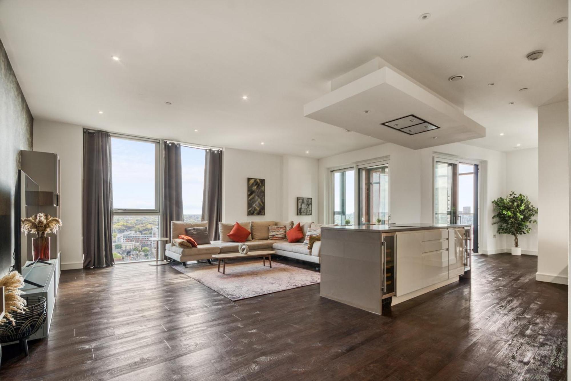 Stunning 360º View Luxurious Penthouse Appartement Londen Buitenkant foto