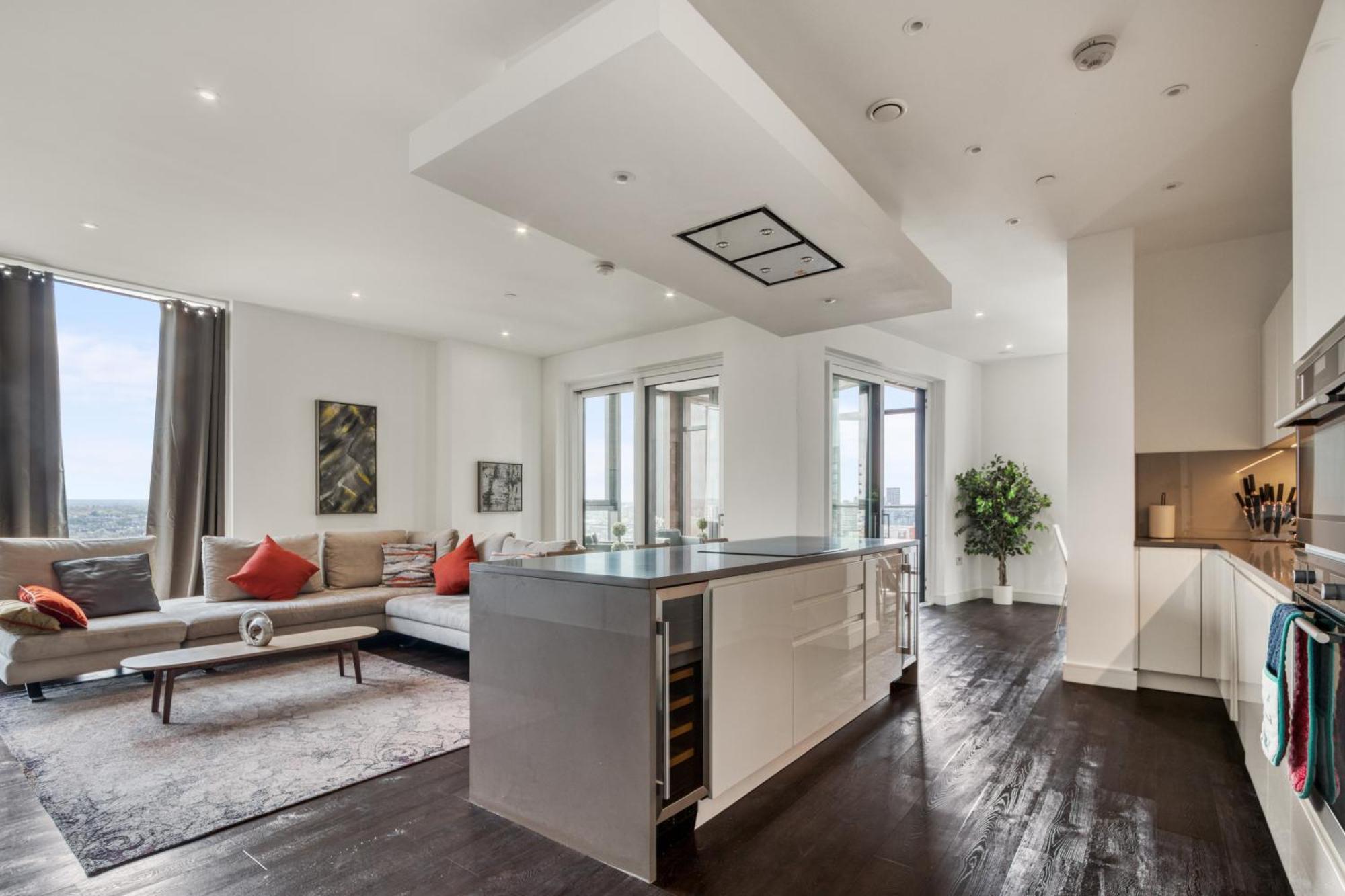 Stunning 360º View Luxurious Penthouse Appartement Londen Buitenkant foto