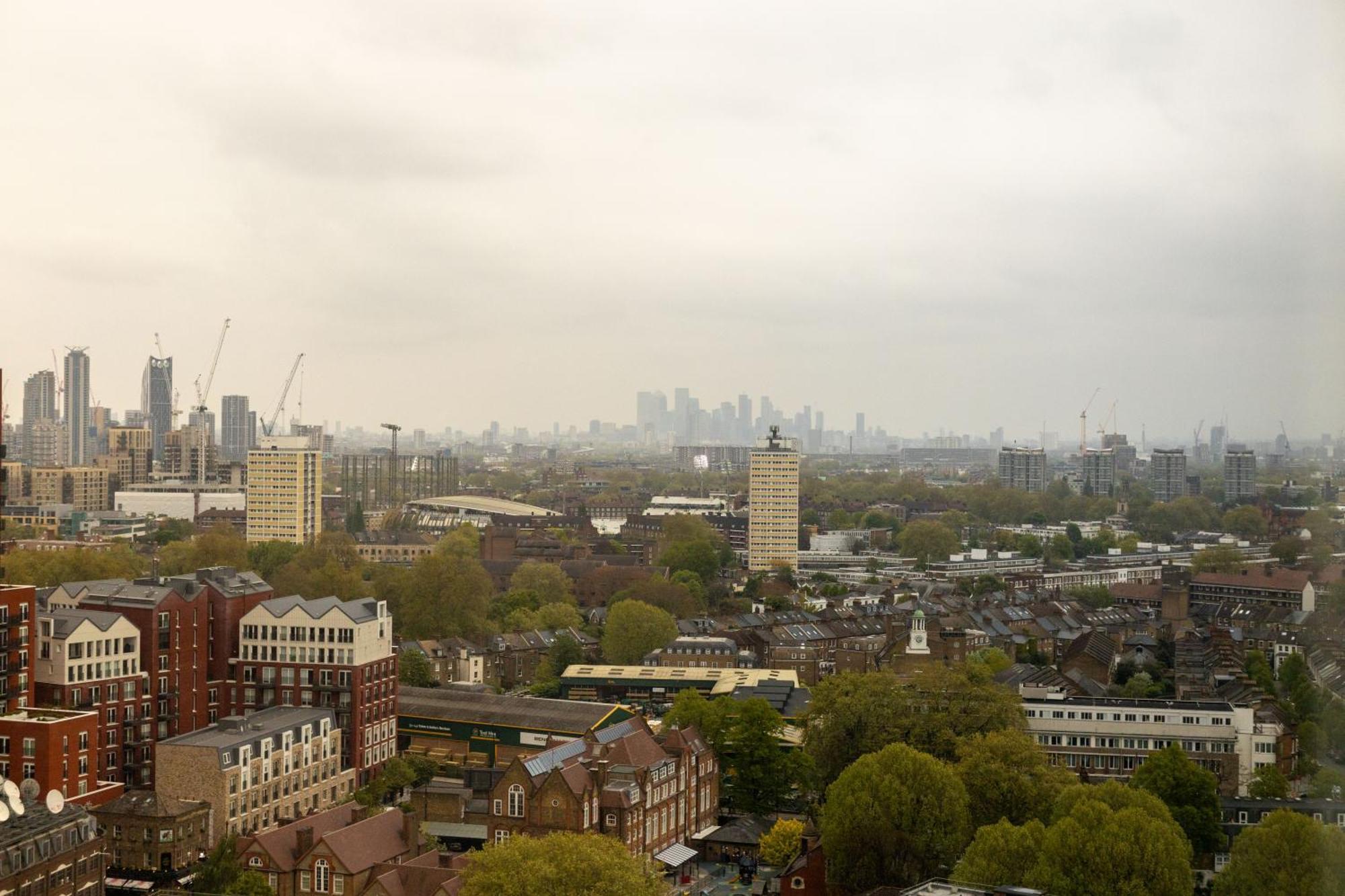 Stunning 360º View Luxurious Penthouse Appartement Londen Buitenkant foto