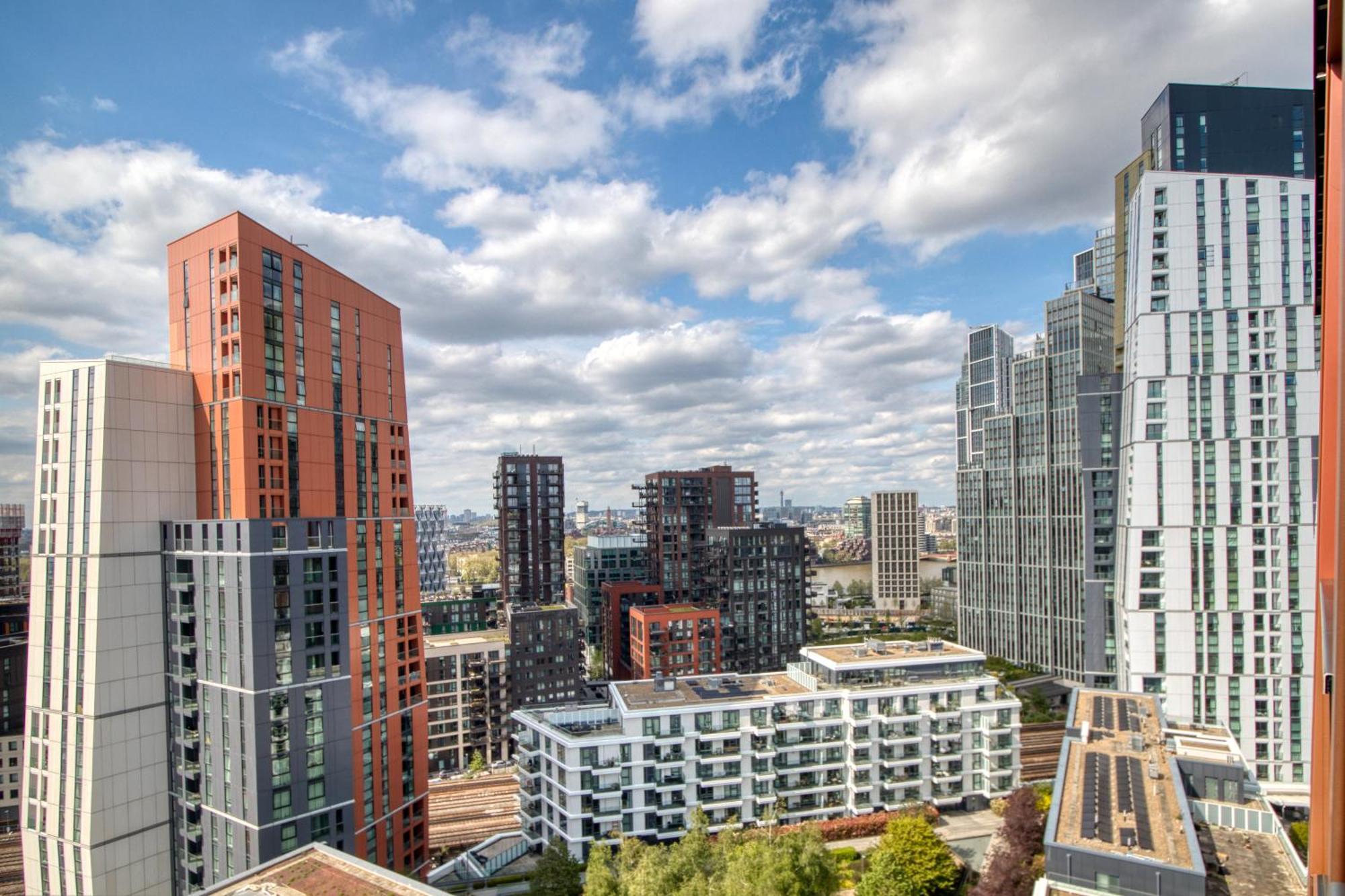 Stunning 360º View Luxurious Penthouse Appartement Londen Buitenkant foto